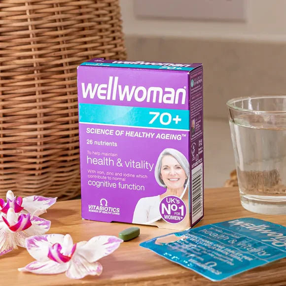 Vitabiotics Wellwoman 70+ Tablets 30 Vitabiotics 