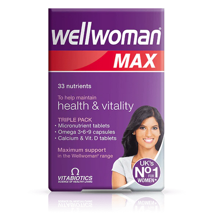 Vitabiotics Wellwoman Max 84 Tablets Vitabiotics 