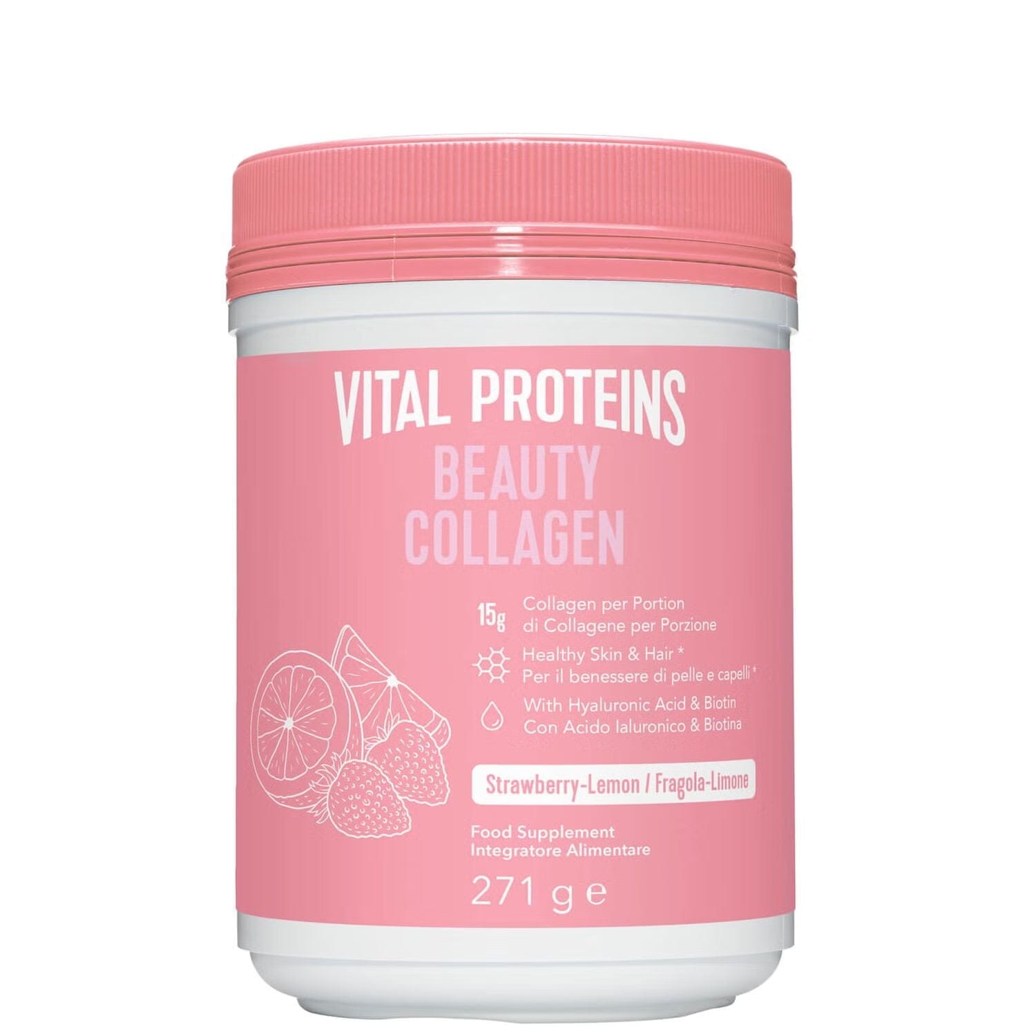 Vital Proteins Beauty Collagen Strawberry Lemon 271g Vital Proteins 