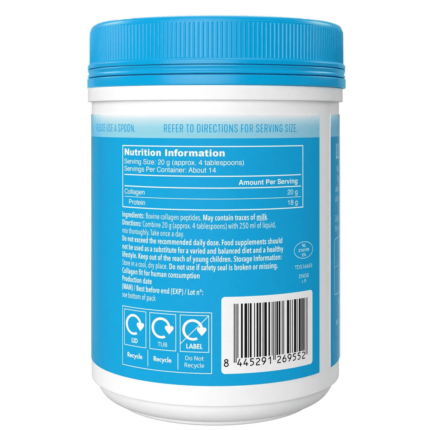 Vital Proteins Collagen Peptides 284g Vital Proteins 