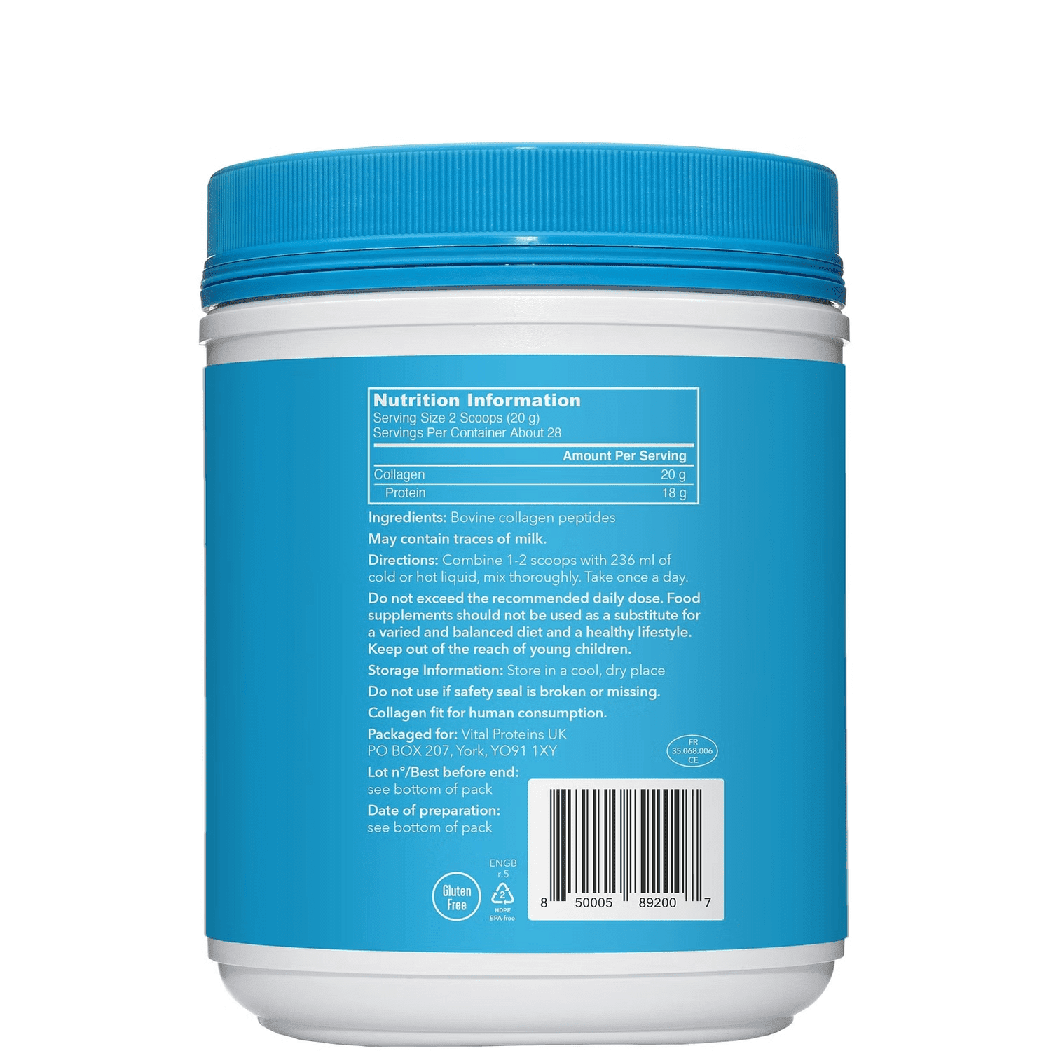 Vital Proteins Collagen Peptides 567g Vital Proteins 