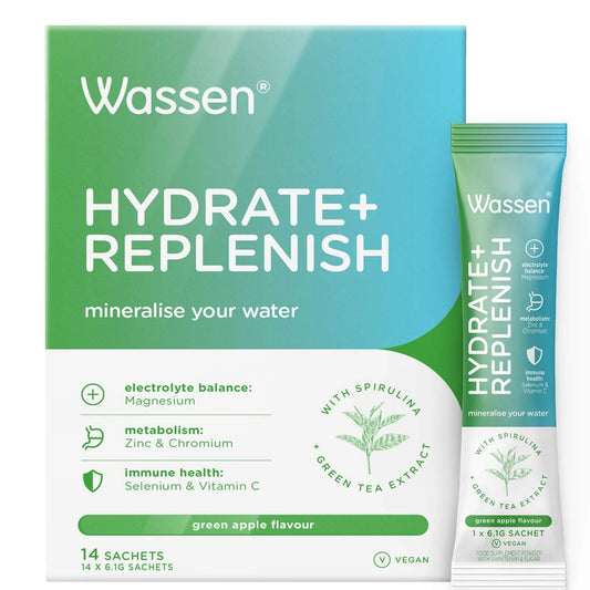 Wassen Drinkables - Hydrate + Replenish Wassen 