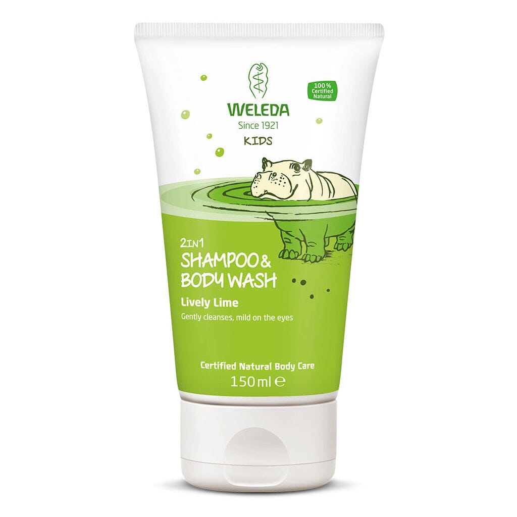 Weleda Kids 2 In 1 Lively Lime Shower 150 ml Weleda 