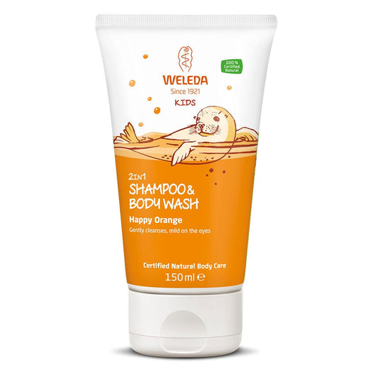 Weleda Kids 2 In1 Happy Orange Shower 150 ml Weleda 