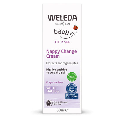 Weleda White Mallow Nappy Change Cream 50 ml