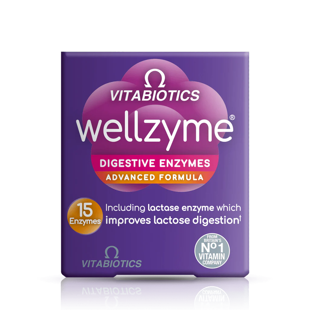 Wellzyme Digestive Enzymes Advanced 15 Capsules Vitabiotics 