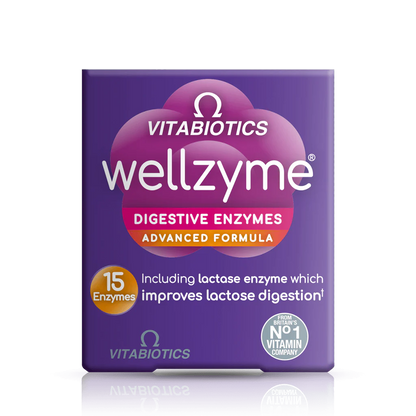 Wellzyme Digestive Enzymes Advanced 15 Capsules Vitabiotics 